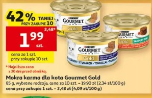Mokra karma dla kota Gourmet Gold