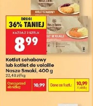 Kotlet schabowy lub kotlet de volaille Nasze Smaki