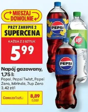 Napój gazowany Pepsi, Pepsi Twist, Pepsi Zero, Mirinda, 7up Zero