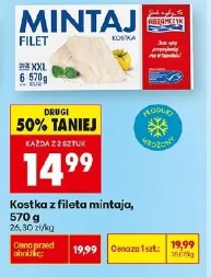 Kostka z fileta mintaja
