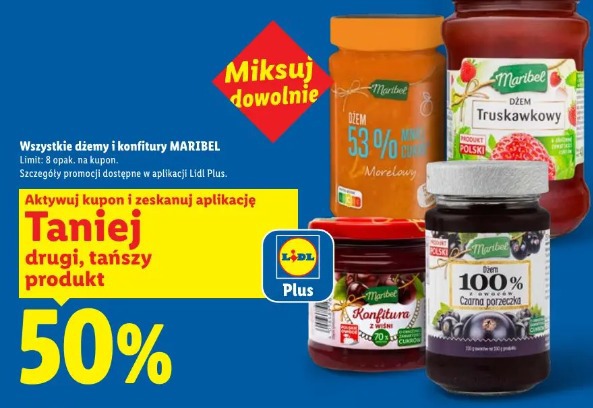 Wszystkie dżemy i konfitury Maribel