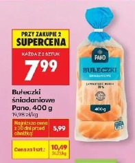 Bułeczki śniadaniowe Pano