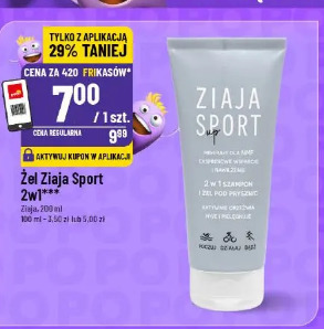 Żel Ziaja Sport