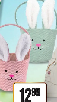 Koszyk tekstylny sztruksowy 3 kolory