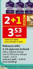 Makaron nitki 4-12-jajeczne Goliard