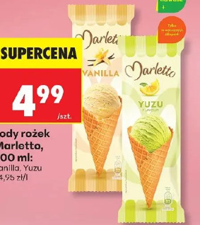 Lody rożek Marletto