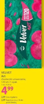 Velvet Art chusteczki uniwersalne