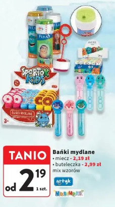 Bańki mydlane Artyk/Noris/Mix