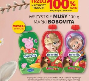 Wszystkie musy 100 g marki BoboVita