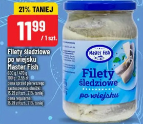 Filety śledziowe po wiejsku Master Fish