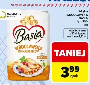 Mąka WROCŁAWSKA BASIA typ 500