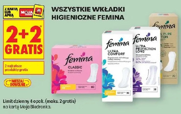 Wkładki higieniczne Femina