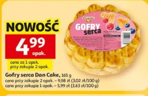 Gofry serca Dan Cake