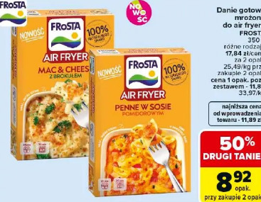 Danie gotowe mrożone do air fryera Frosta