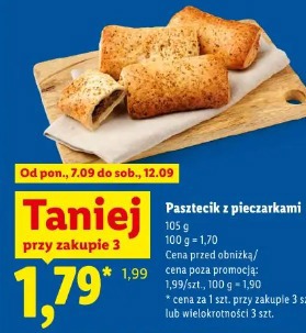 Pasztecik z pieczarkami