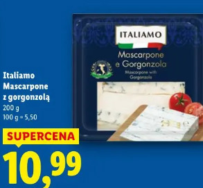 Italiamo Mascarpone z gorgonzolą