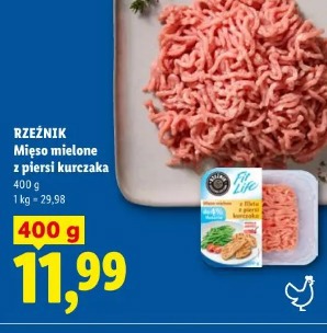 Rzeźnik Mięso mielone z piersi kurczaka