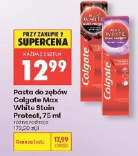 Pasta do zębów Colgate Max White Stain Protect, 75 ml