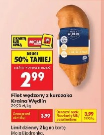 Filet wędzony z kurczaka Kraina Wędlin