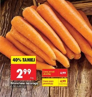 Marchew na wagę