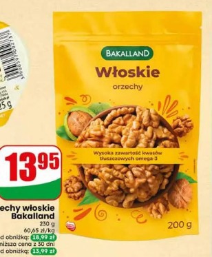 Orzechy włoskie Bakalland