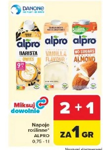 Napoje roślinne Alpro