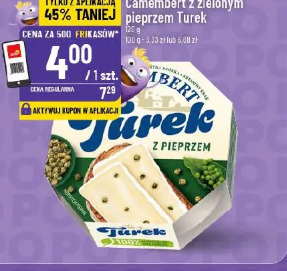 Camembert z zielonym pieprzem Turek