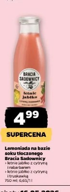 Lemoniada na bazie soku tłoczonego Bracia Sadownicy