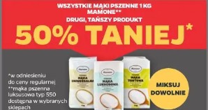 Wszystkie mąki pszenne 1 kg Mąmoné