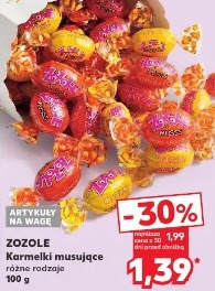 Zozole Karmelki musujące