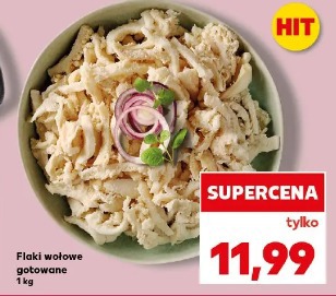 Flaki wołowe gotowane