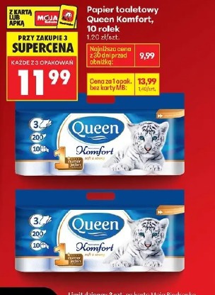 Papier toaletowy Queen Komfort