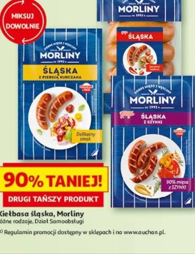 Kiełbasa śląska Morliny różne rodzaje