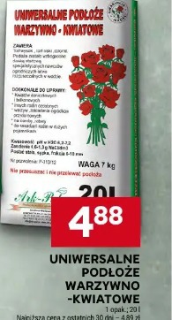 Uniwersalne podłoże warzywno-kwiatowe