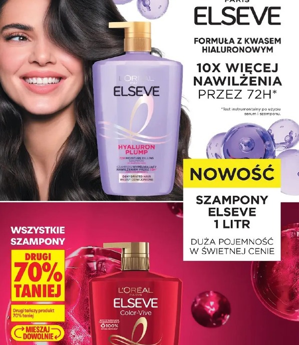 Szampony Elseve 1 litr