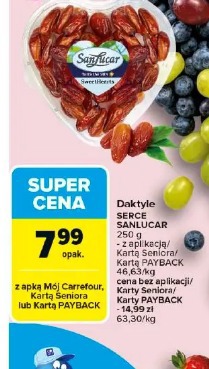 Daktyle SERCE SANLUCAR