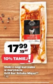 Steki z nogi kurczaka w marynacie Grill Bar Sztuka Mięsa