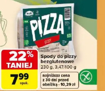 Spody do pizzy bezglutenowe Incola