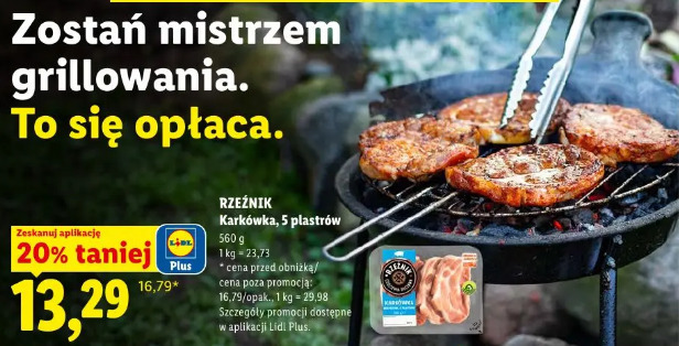 Rzeźnik karkówka, 5 plastrów