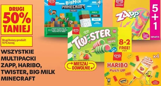 Multipacki Zapp, Haribo, Twister, Big Milk Minecraft