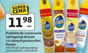 Produkty do czyszczenia i pielęgnacji drewna lub różnych powierzchni Pronto