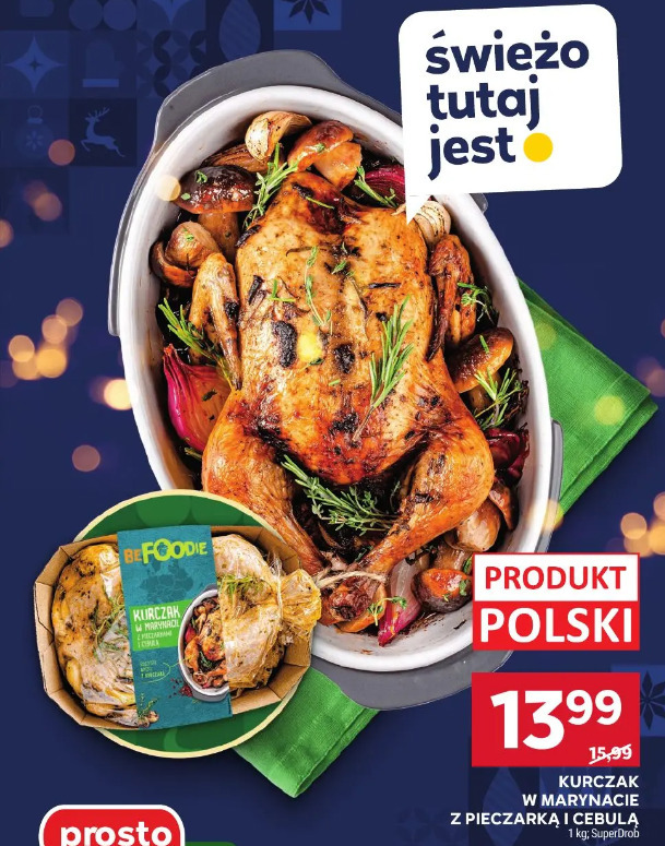Kurczak w marynacie z pieczarką i cebulą BeFoodie