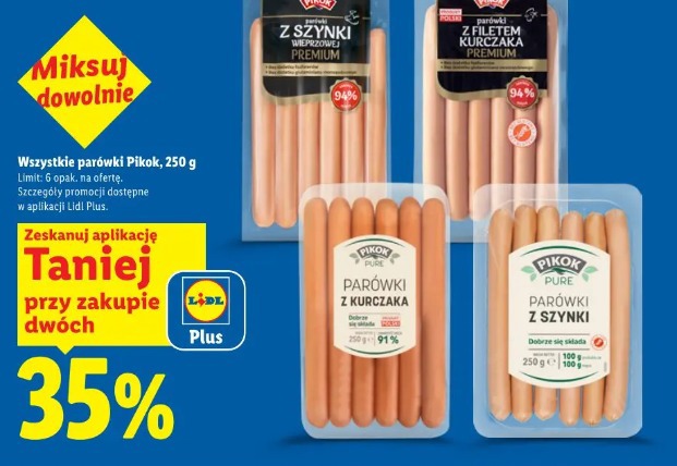 Wszystkie parówki Pikok
