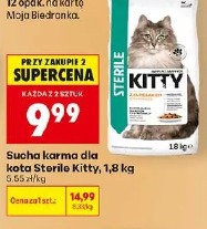 Sucha karma dla kota Sterile Kitty, 1,8 kg