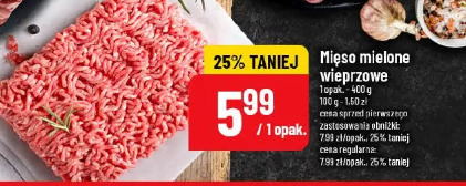 Mięso mielone wieprzowe