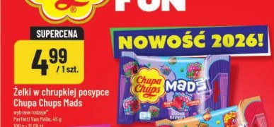 Żelki w chrupkiej posypce Chupa Chups Mads