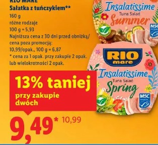 Rio Mare Sałatka z tuńczykiem