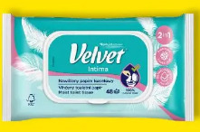 Velvet Intima papier nawilżany