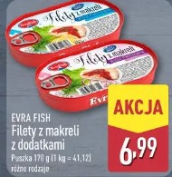 Evra Fish Filety z makreli z dodatkami