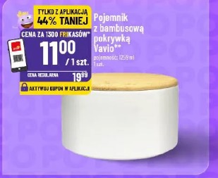 Pojemnik z bambusową pokrywką Vavi